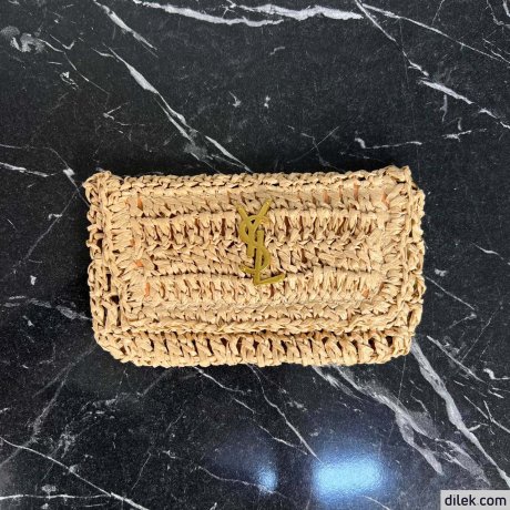 Saint Laurent Icare In Raffia