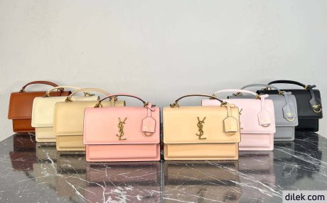 Saint Laurent Sunset Top Handle Bag