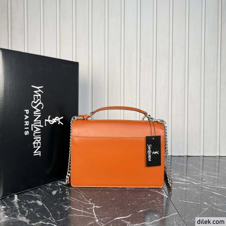 Saint Laurent Sunset Top Handle Bag
