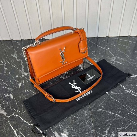 Saint Laurent Sunset Top Handle Bag