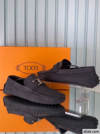 Tod's Timeless Gommino Bubble in Suede