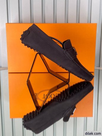 Tod's Timeless Gommino Bubble in Suede