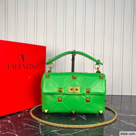 Valentino Garavani Large Roman Stud Shoulder Bag