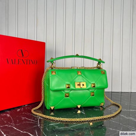 Valentino Garavani Large Roman Stud Shoulder Bag