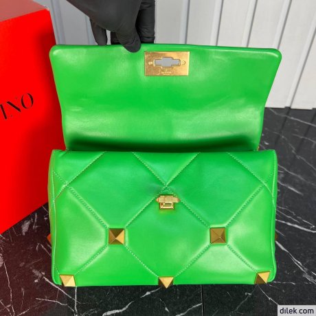 Valentino Garavani Large Roman Stud Shoulder Bag