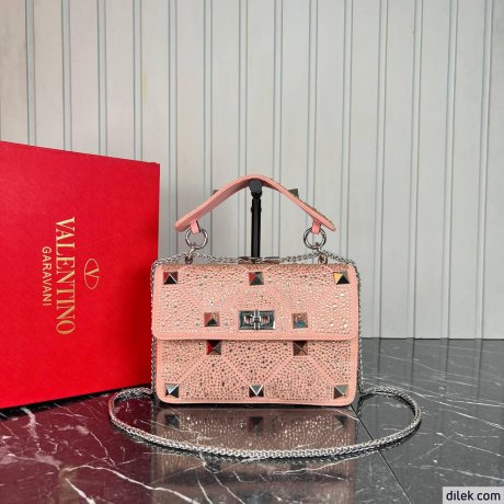 Valentino Garavani Medium Roman Stud Shoulder Bag