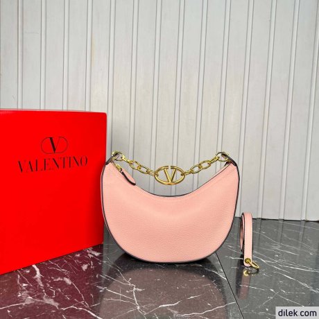 Valentino Garavani VLogo Moon Small Hobo Bag
