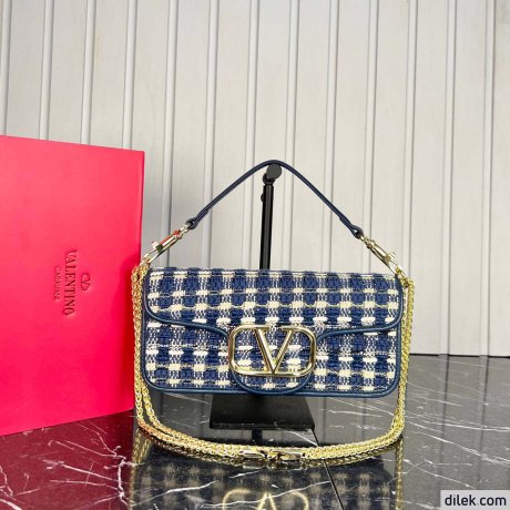 Valentino Loco Toile Iconographe Shoulder Bag