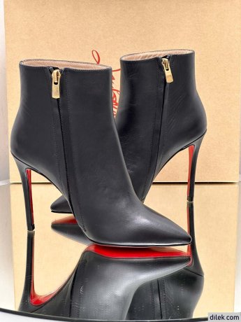Christian Louboutin Women Leather Boot