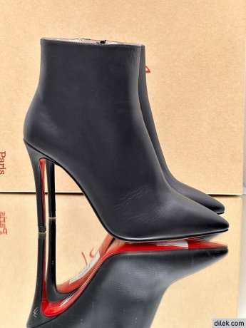 Christian Louboutin Women Leather Boot