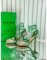 Bottega Veneta Sparkle Stretch Leather Sandals