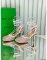 Bottega Veneta Sparkle Stretch Leather Sandals