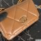 Chanel 19 Handbag WOC Black