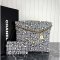 Chanel 22 Chain Hobo Quilted Wool Tweed