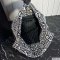Chanel 22 Chain Hobo Quilted Wool Tweed