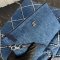 Chanel 22 Large Denim Handbag