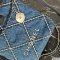 Chanel 22 Small Denim Handbag
