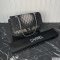 Chanel Denimpression Flap Bag Quilted Distressed Denim Large