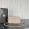Chanel Double Zippy Wallet