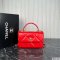 Chanel Flap Bag With Top Handle