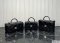 Chanel Tweed Leather Box Bag Large