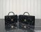 Chanel Tweed Leather Box Bag Large
