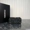 Chanel Tweed Leather Box Bag Large
