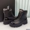Chanel Women Leather Short Boots