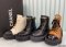 Chanel Women Leather Short Boots