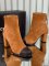 Chanel Women Suede Boots
