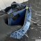 Dior Small Toujours Bag Blue Denim