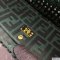 Fendi Baguette Medium Canvas Bag