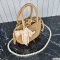 Gucci Natural Raffia Bag
