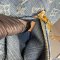 Louis Vuitton High Rise Monogram Denim