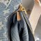 Louis Vuitton High Rise Monogram Denim
