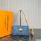 Louis Vuitton Monogram Denim Mini Pleaty