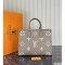 Louis Vuitton Onthego MM Bicolor Monogram Empreinte Leather