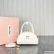 Miu Miu Leather Mini Top-Handle bag