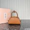 Miu Miu Leather Mini Top-Handle bag