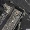 Prada Galleria Satin Small Bag With Crystals
