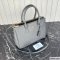 Prada Medium Saffiano Leather Double Prada Bag