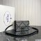 Prada Satin Flap Bag With Crystals