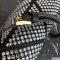 Prada Satin Flap Bag With Crystals