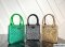 Prada Small Satin Tote Bag With Crystals