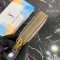 Saint Laurent Cassandre Metelasse Zip Around Wallet