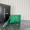 Saint Laurent Monogram Leather Pouch
