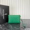 Saint Laurent Monogram Leather Pouch