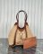 Tod's Timeless Shopping Bag in Raffia and Leather Medium