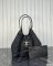 Tod's Timeless Shopping Bag in Raffia and Leather Medium