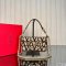 Valentino Loco Small Toile Iconographe Shoulder Bag